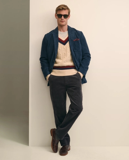 Suede Patch Pocket Sport Coat, image 3