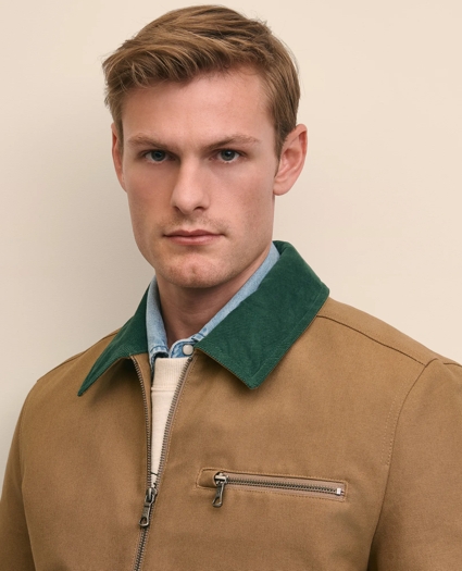 Cotton Canvas Water-Resistant Barn Jacket, image 2