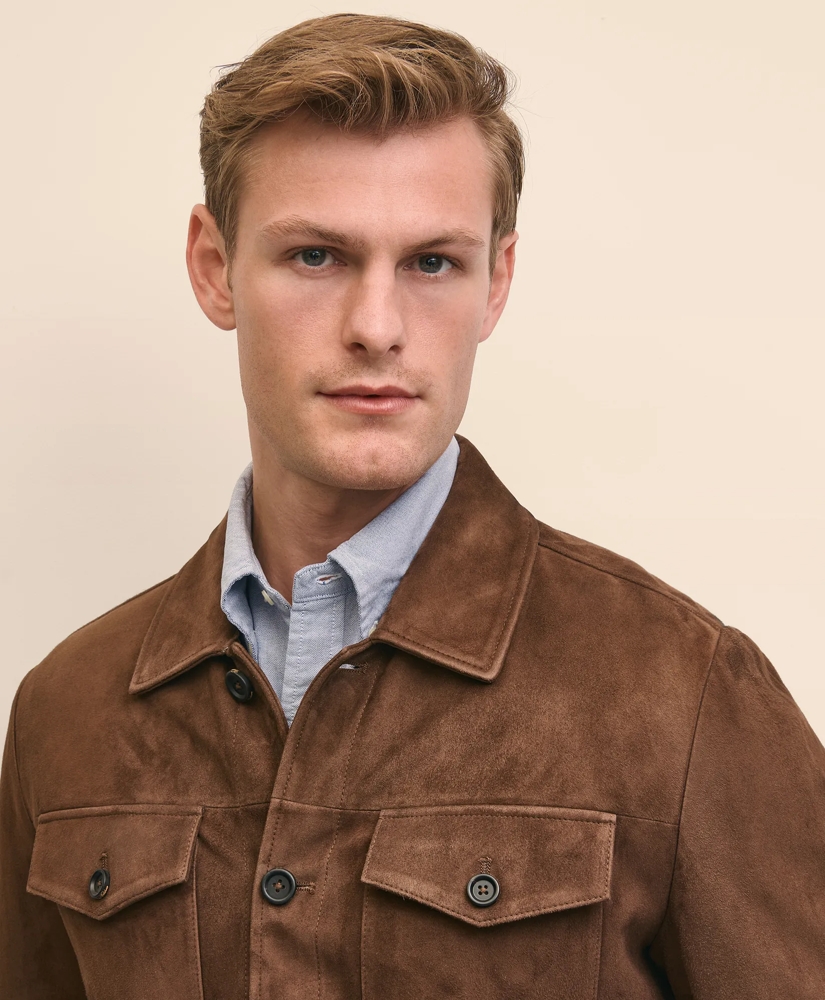 Suede Trucker Jacket, image 2