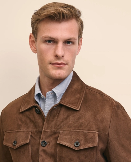 Suede Trucker Jacket, image 2