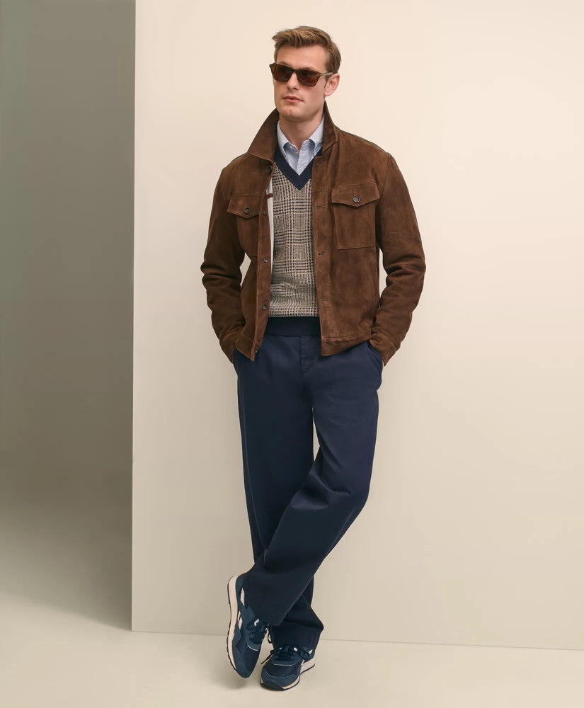 Suede Trucker Jacket, image 3