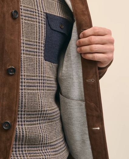 Suede Trucker Jacket, image 5