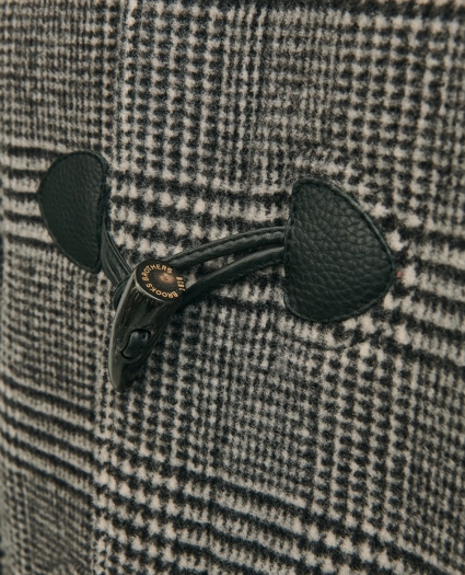 Wool Glen Plaid Duffle Coat, image 6