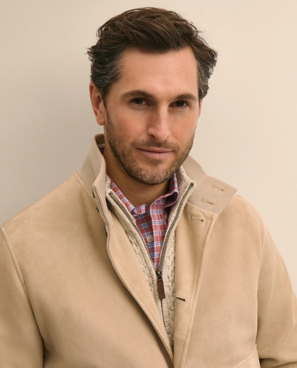 Suede Safari Bomber Jacket, image 3