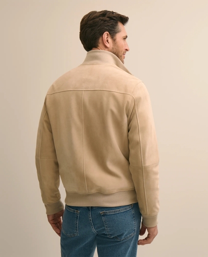 Suede Safari Bomber Jacket, image 4