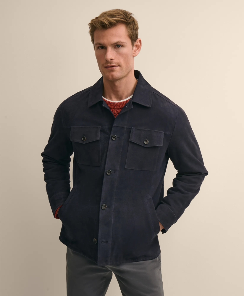 Suede Shirt Jacket, image 2
