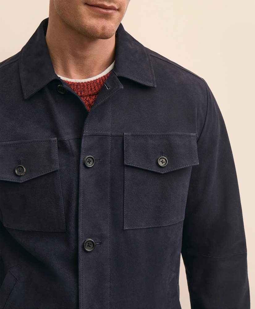 Suede Shirt Jacket, image 3