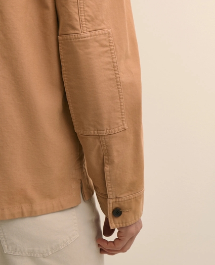 Cotton Military Shirt Jacket, image 4