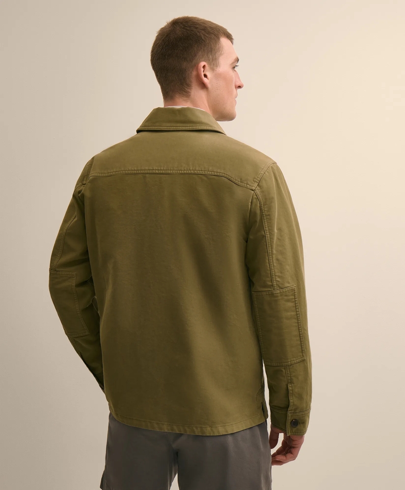 Cotton Military Shirt Jacket, image 3
