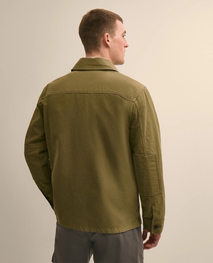 Cotton Military Shirt Jacket, image 3