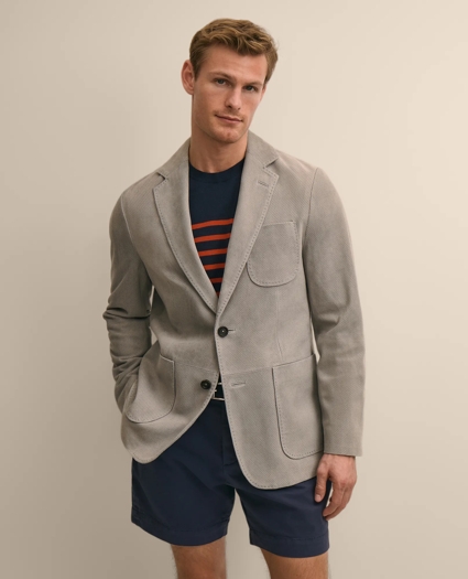 Perforated Suede Sport Coat, image 1
