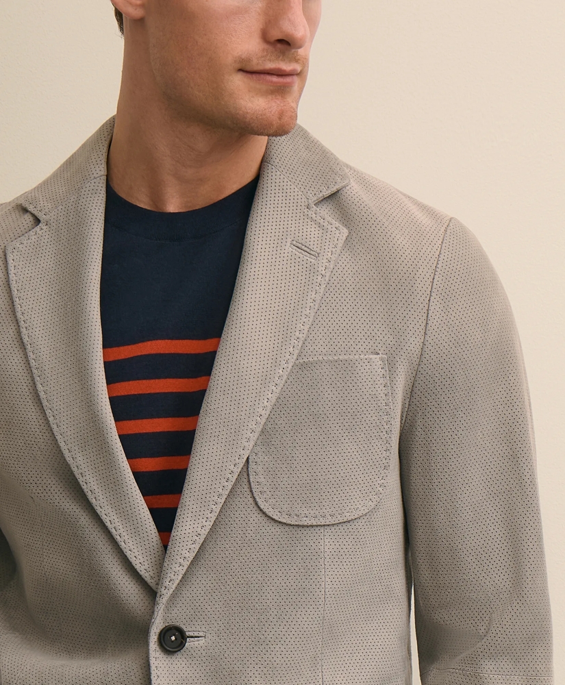 Perforated Suede Sport Coat, image 3