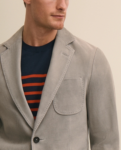 Perforated Suede Sport Coat, image 3