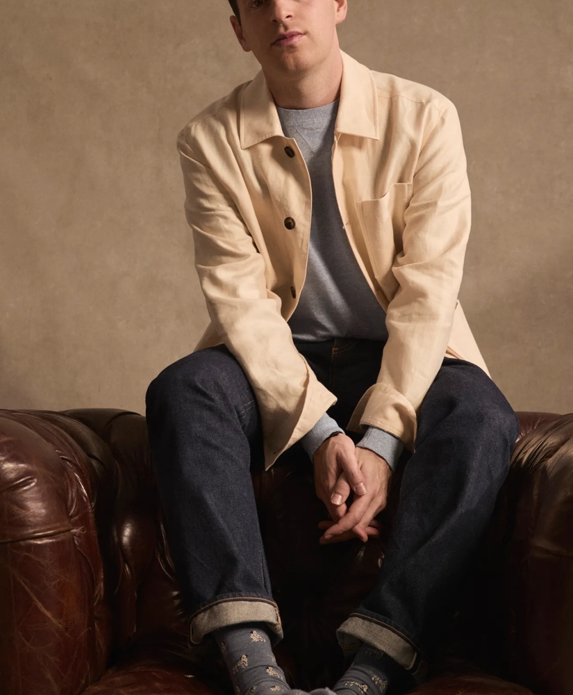 Linen Chore Coat, image 2