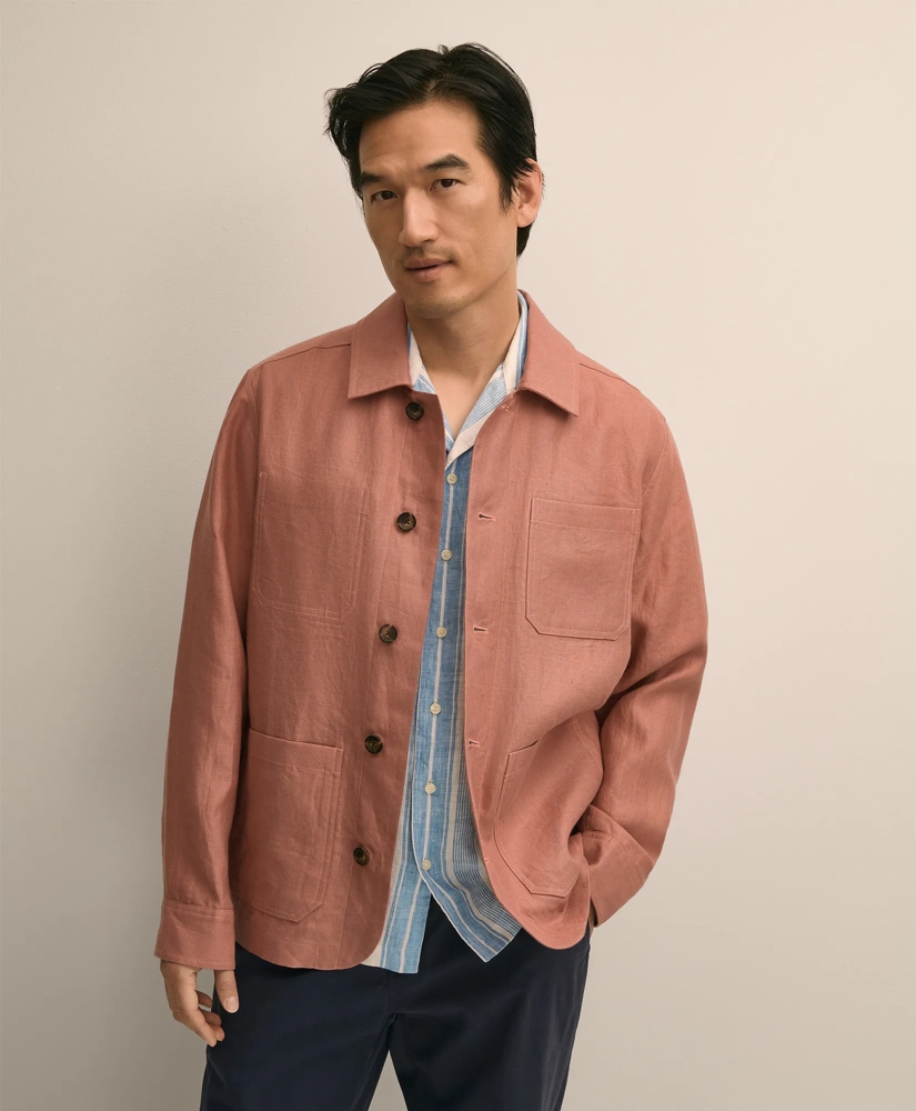 Linen Chore Coat, image 2