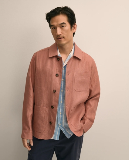 Linen Chore Coat, image 2