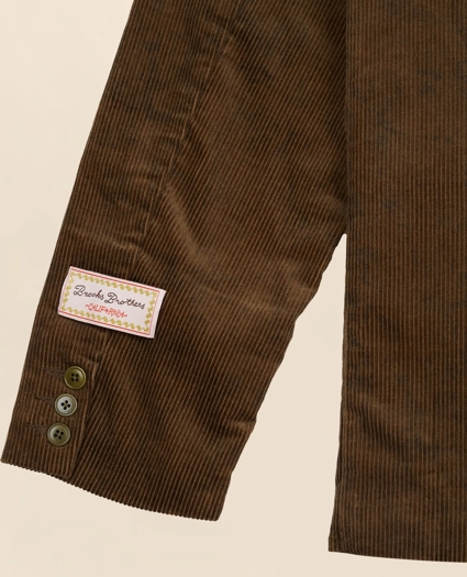 Brooks Brothers x Brain Dead Cotton Corduroy Embroidered Emblem Suit Jacket, image 4