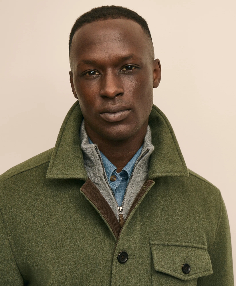 Italian Wool Shirt Jacket, image 3