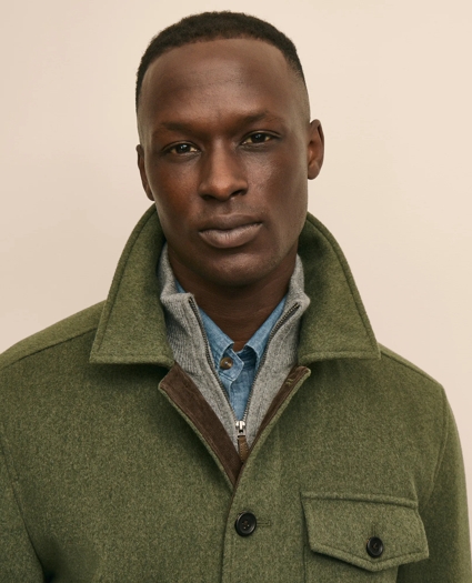 Italian Wool Shirt Jacket, image 3