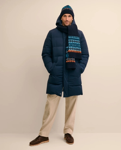 Water-Repellent Full-Length Puffer Coat, image 1