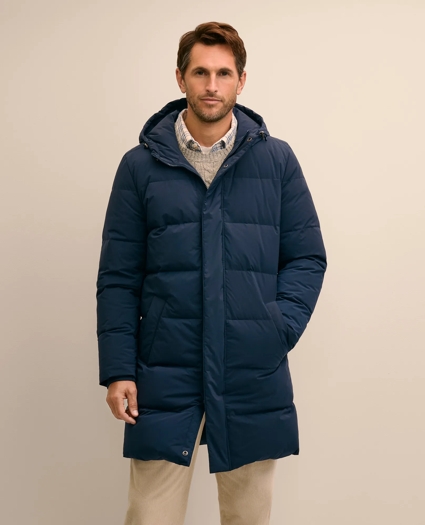 Water-Repellent Full-Length Puffer Coat, image 2