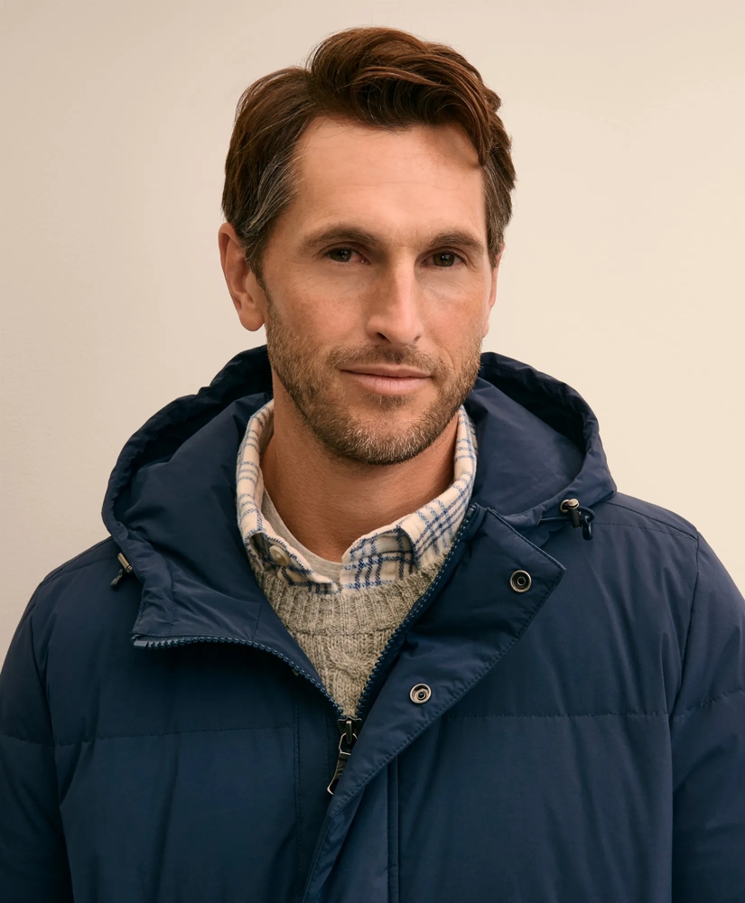 Water-Repellent Full-Length Puffer Coat, image 3
