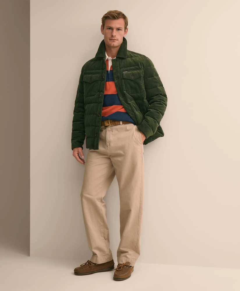 Cotton Wide-Wale Quilted Corduroy Jacket, image 2