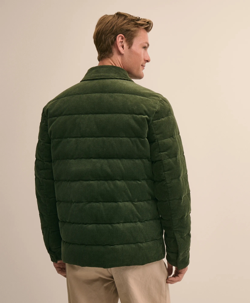 Cotton Wide-Wale Quilted Corduroy Jacket, image 4