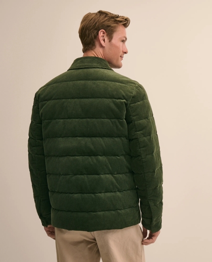 Cotton Wide-Wale Quilted Corduroy Jacket, image 4