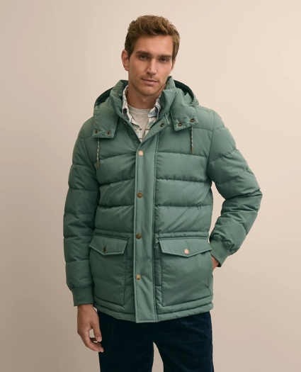 Puffer Parka Coat, image 1