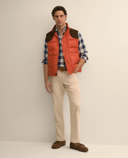 Corduroy Yoke Puffer Vest, image 2