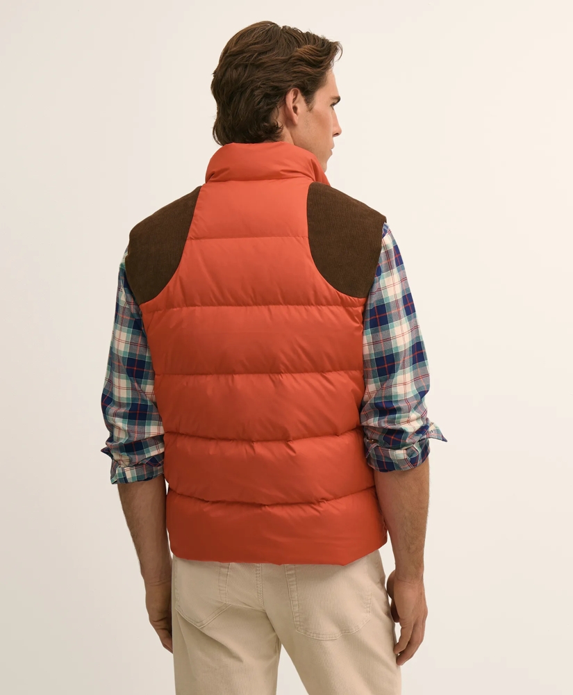 Corduroy Yoke Puffer Vest, image 4