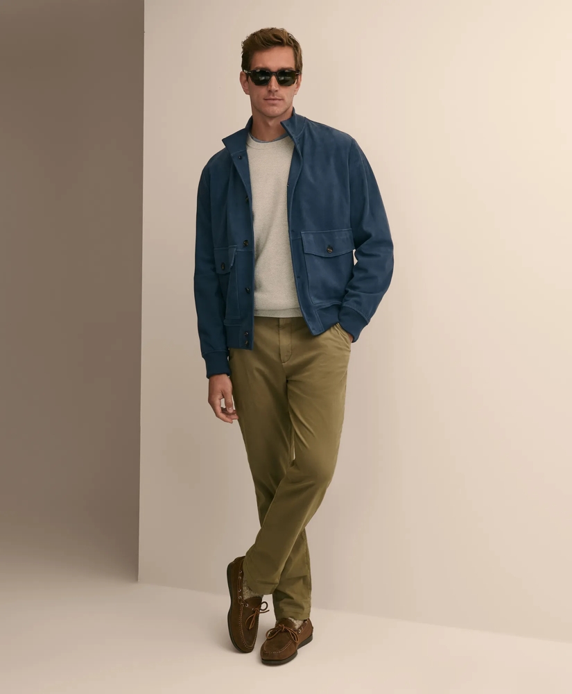 Suede Bomber Jacket, image 2