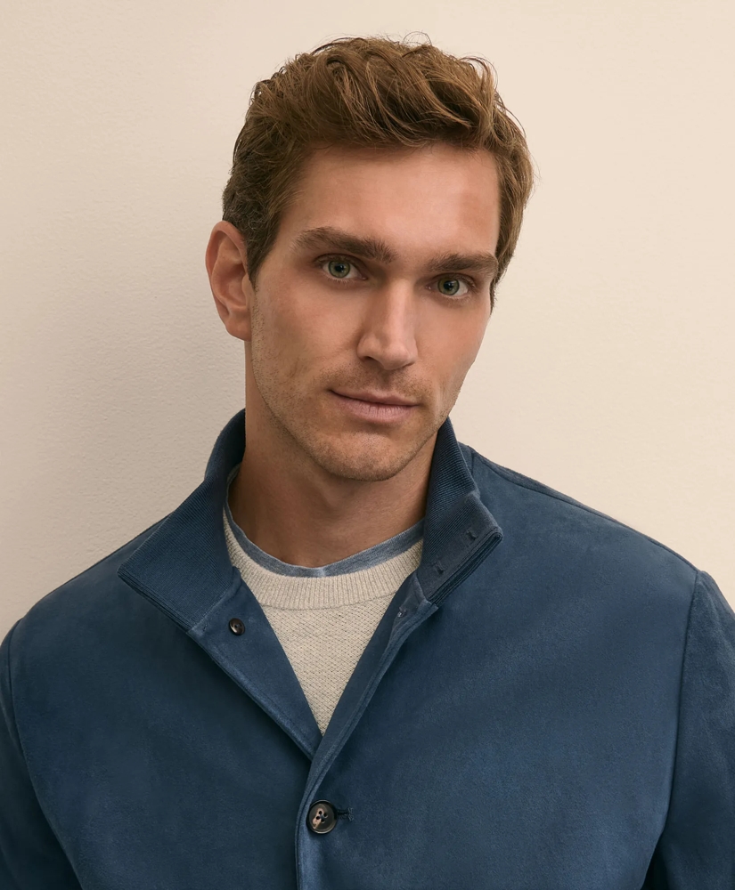 Suede Bomber Jacket, image 3