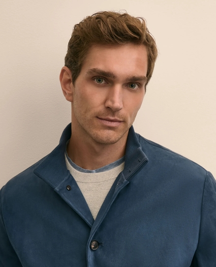 Suede Bomber Jacket, image 3