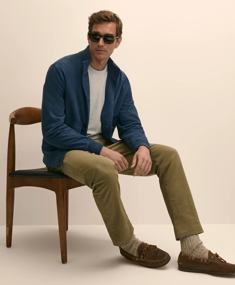 Suede Bomber Jacket, image 5