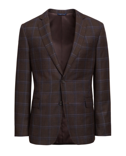 Regent Fit Plaid Sport Coat, image 2