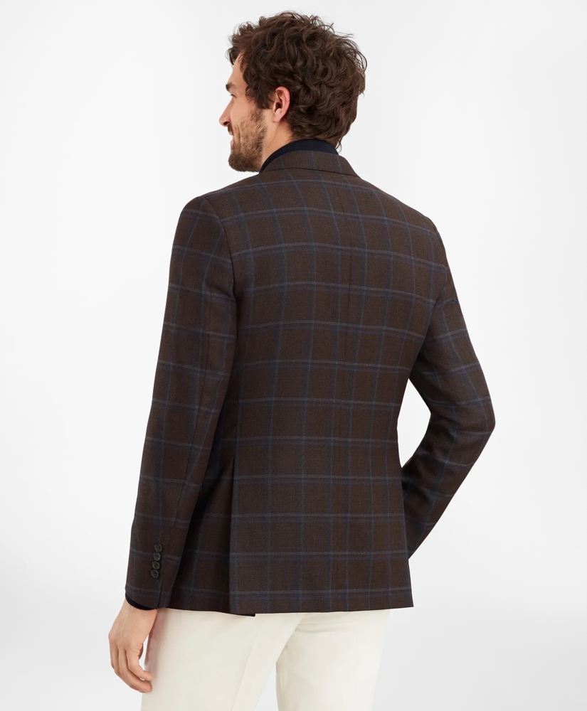 Regent Fit Plaid Sport Coat, image 5