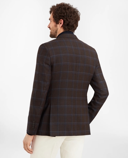 Regent Fit Plaid Sport Coat, image 5