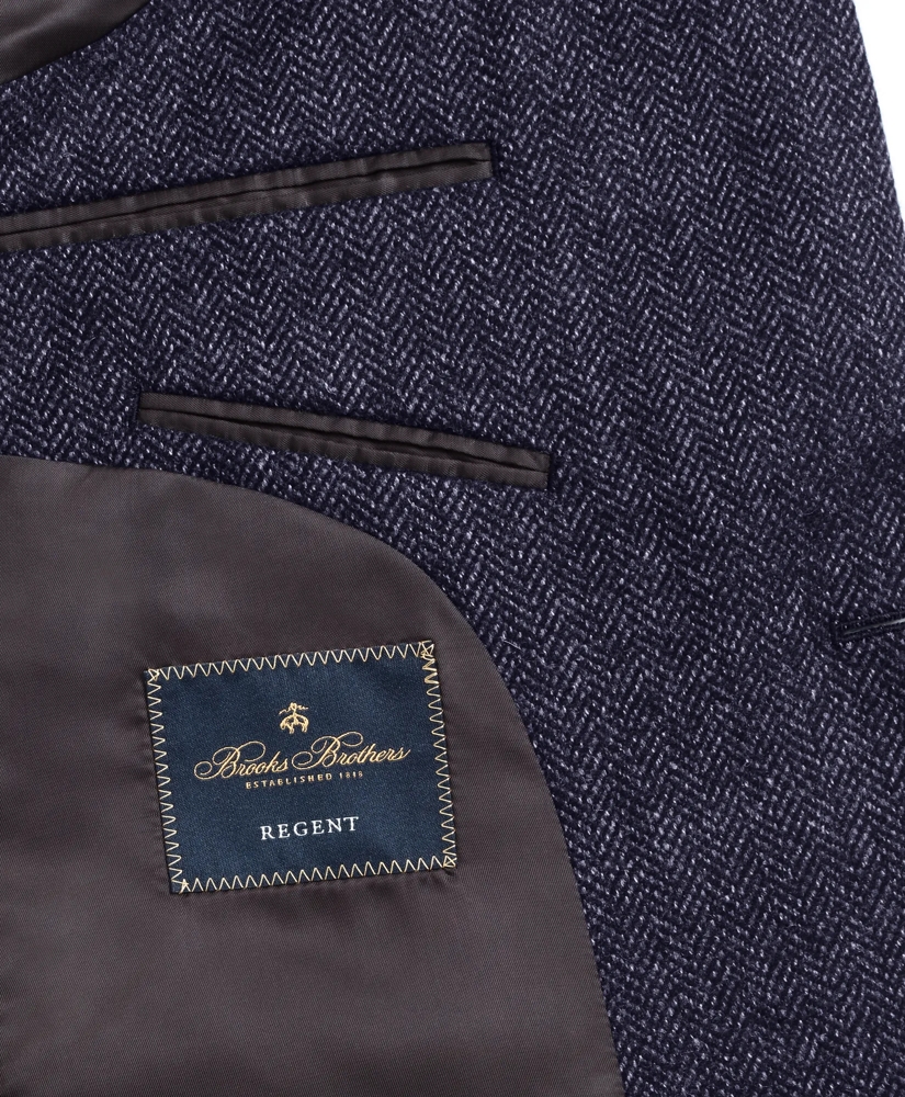 Regent Fit Herringbone Sport Coat, image 6