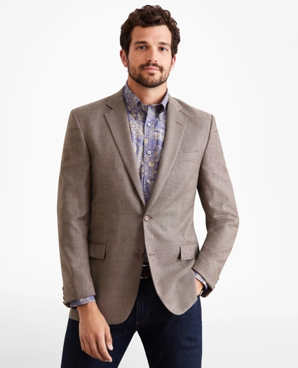 Regent Regular-Fit Hopsack Sport Coat, image 1