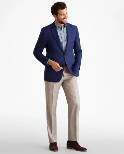 Regent Regular-Fit Hopsack Sport Coat, image 3