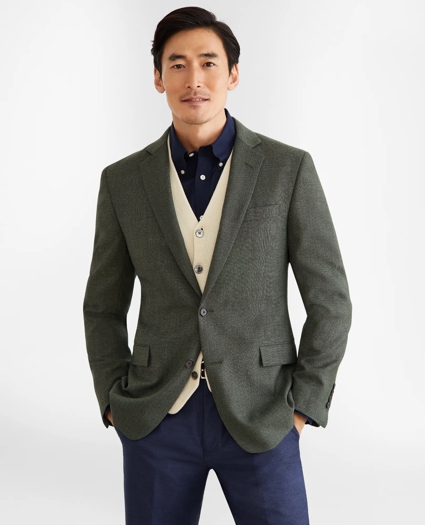 Regent Regular-Fit Hopsack Sport Coat, image 1