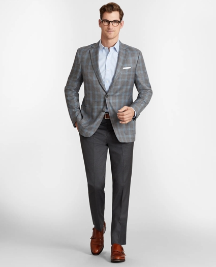 Regent Fit Three-Button Hopsack Sport Coat, image 2