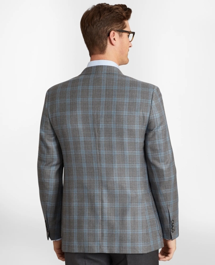 Regent Fit Three-Button Hopsack Sport Coat, image 4