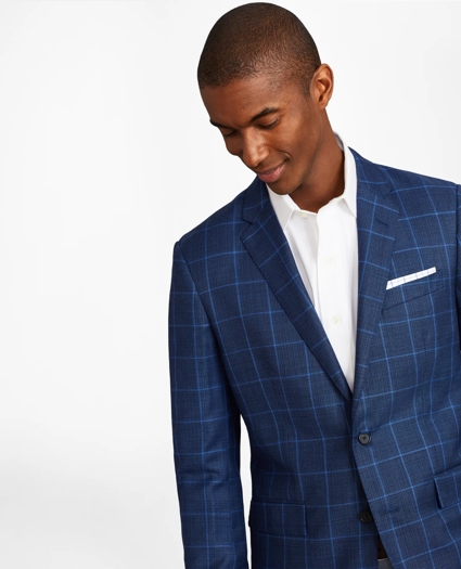 Milano Fit Hopsack Windowpane Sport Coat, image 1