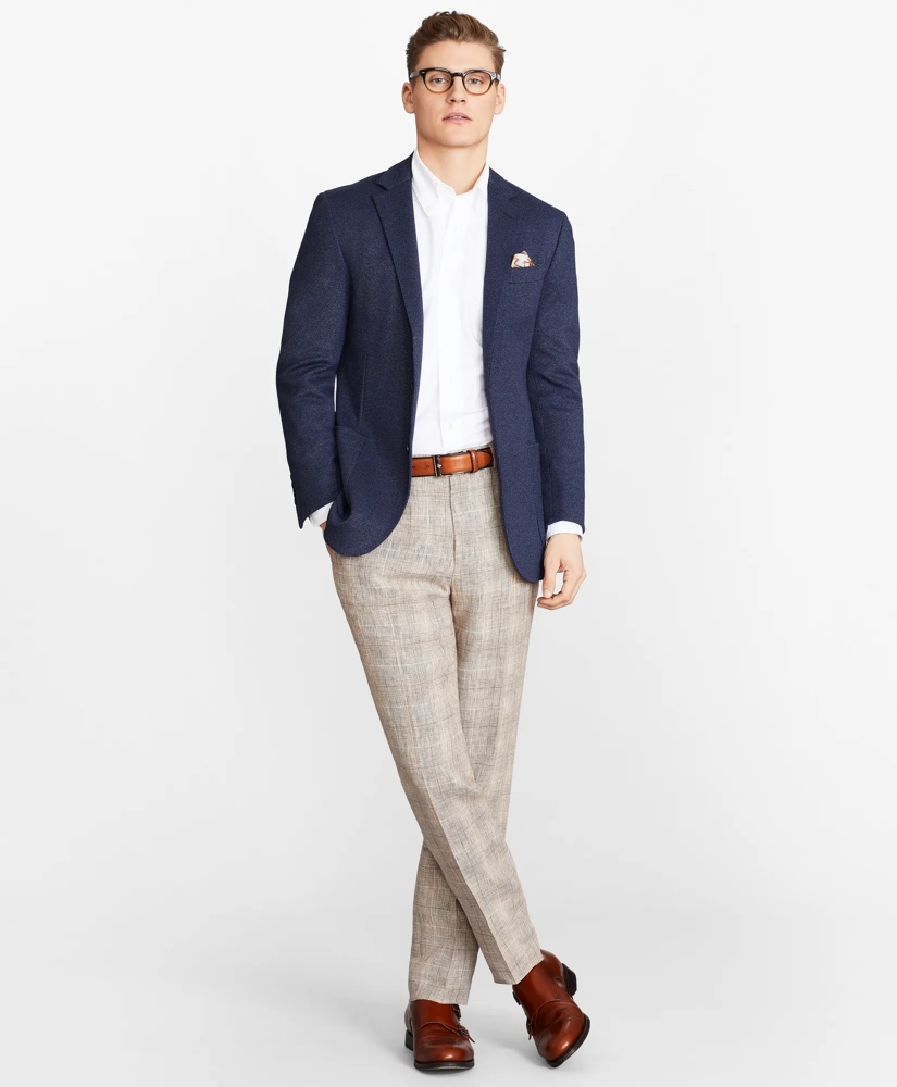 Regent Fit Two-Button Knit Sport Coat, image 2