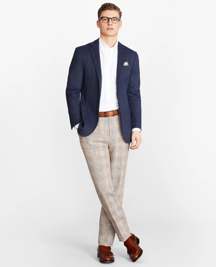 Regent Fit Two-Button Knit Sport Coat, image 2