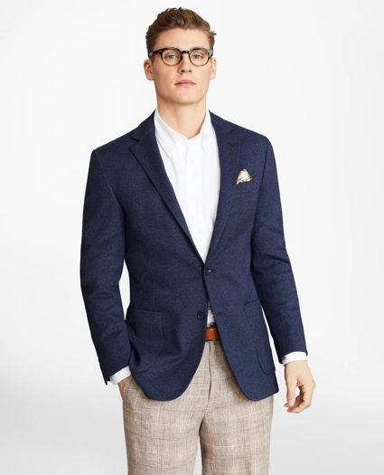 Regent Fit Two-Button Knit Sport Coat, image 3