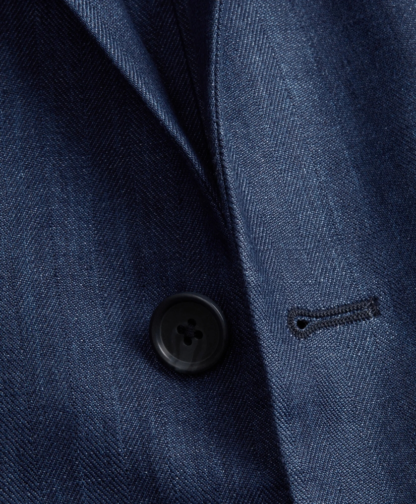 Regent Fit Two-Button Linen Sport Coat, image 2